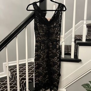 Black lace Calvin Klein cocktail dress size 6